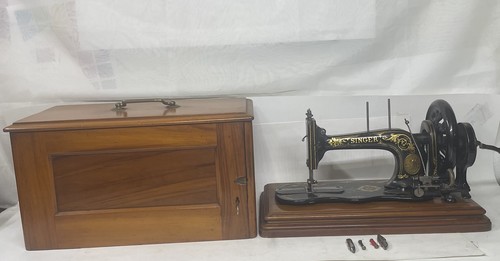 Antique 1884 singer 12k fiddle - singer,