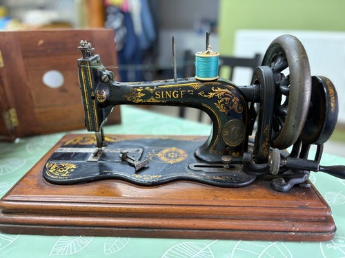 Singer 12k hand crank - 12k,