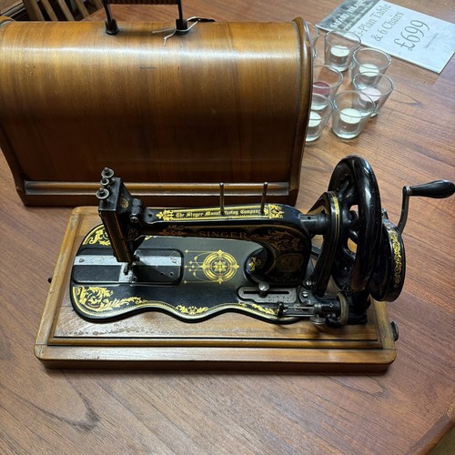 Singer sewing machine - machine, 1888